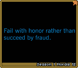 Season 1 Morals 12