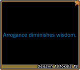 Season 1 Morals 15